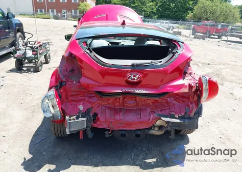 2013 Hyundai Veloster Base W/Gray from USA, damaged, VIN KMHTC6AD0DU140570